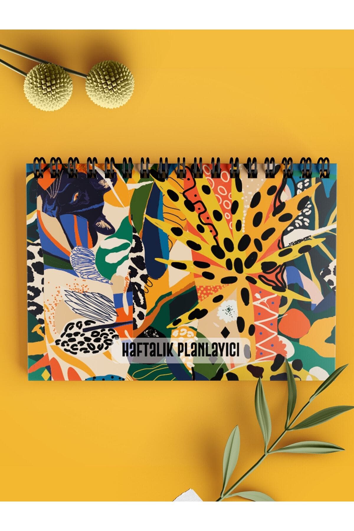 Haftalık Planlayıcı Çelik Spiralli Özel Ürün 52 Yaprak