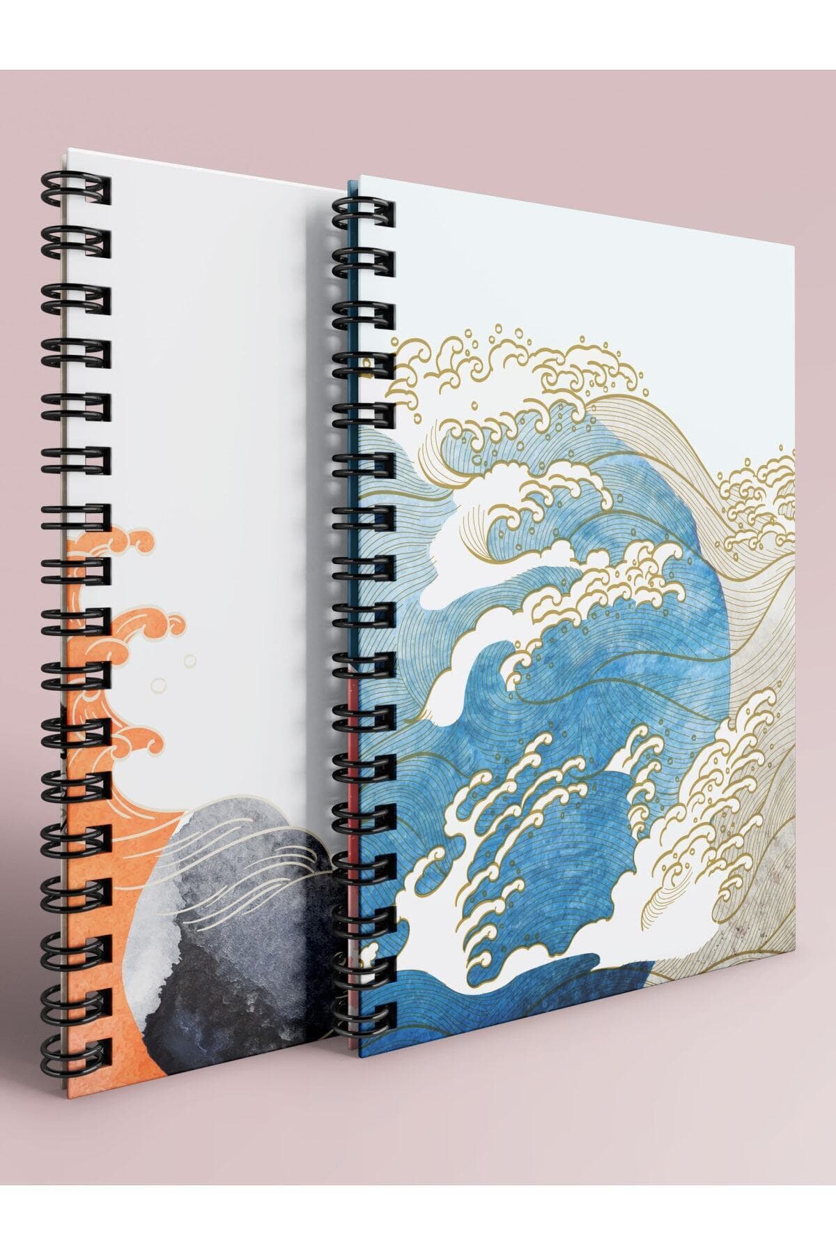 İkili Defter Seti | Kareli ve Çizgili