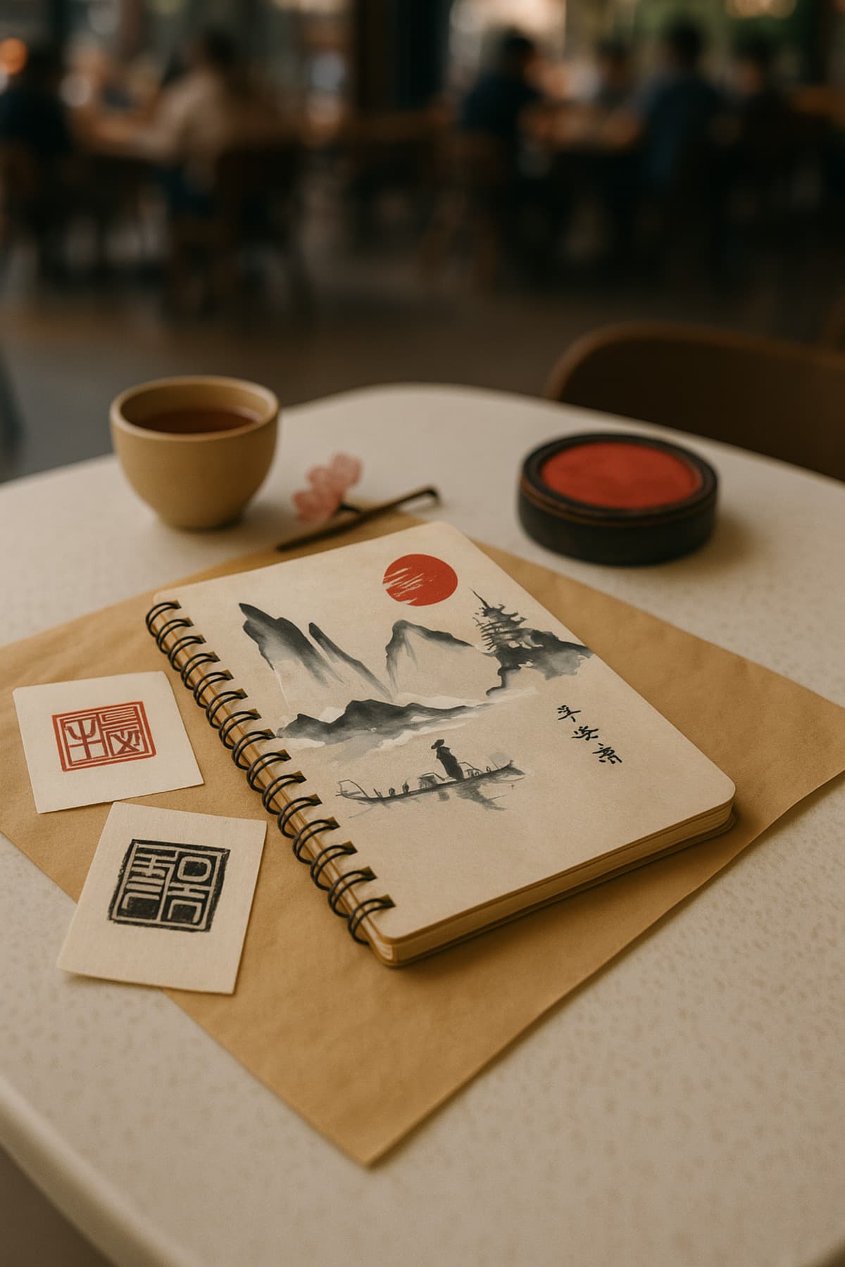 Defter | Noktalı | Bullet Journal | İkebana Sandalı