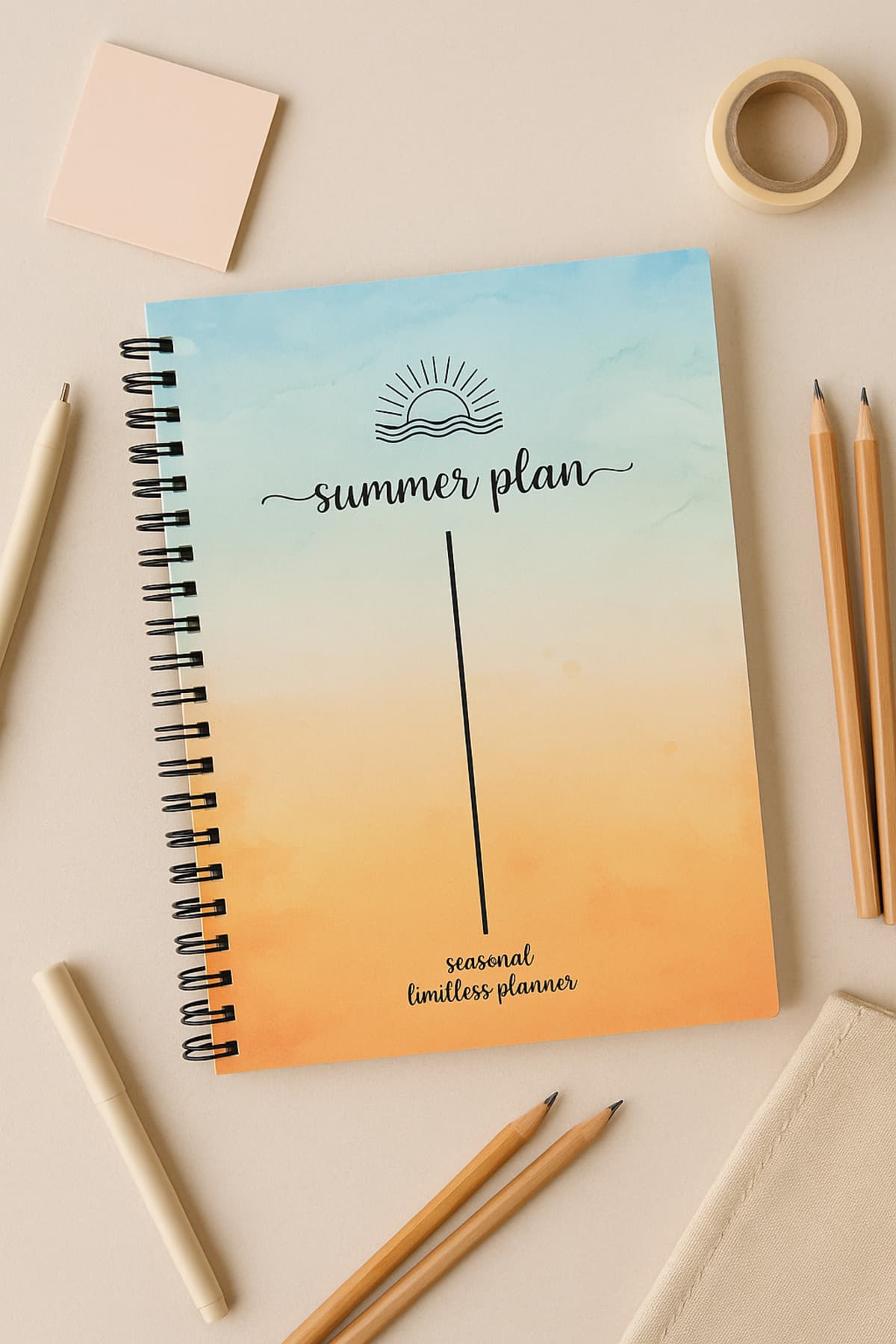 Süresiz Ajanda - Planlayıcı - Sert Kapak - Seasonal Series