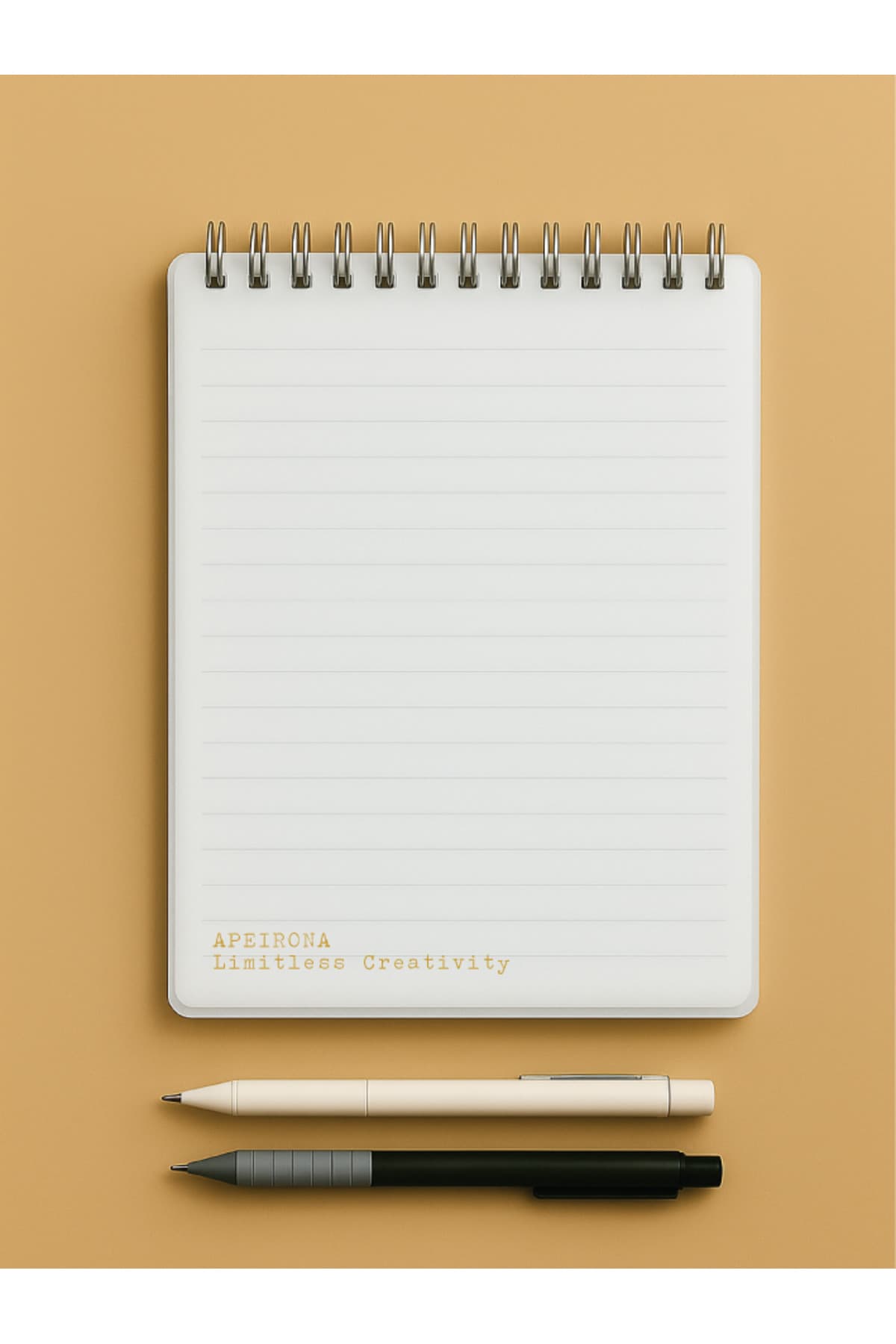 PP Şeffaf Sert Kapak | Kareli veya Çizgili Defter | Ekstra Kalın Kağıt | Gümüş Tel Spiral